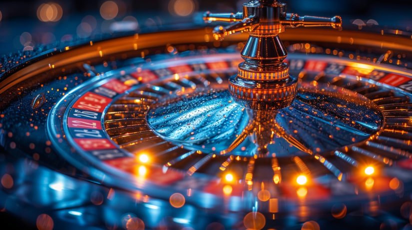 Live-dealer roulette table on maha168 slot mobile app